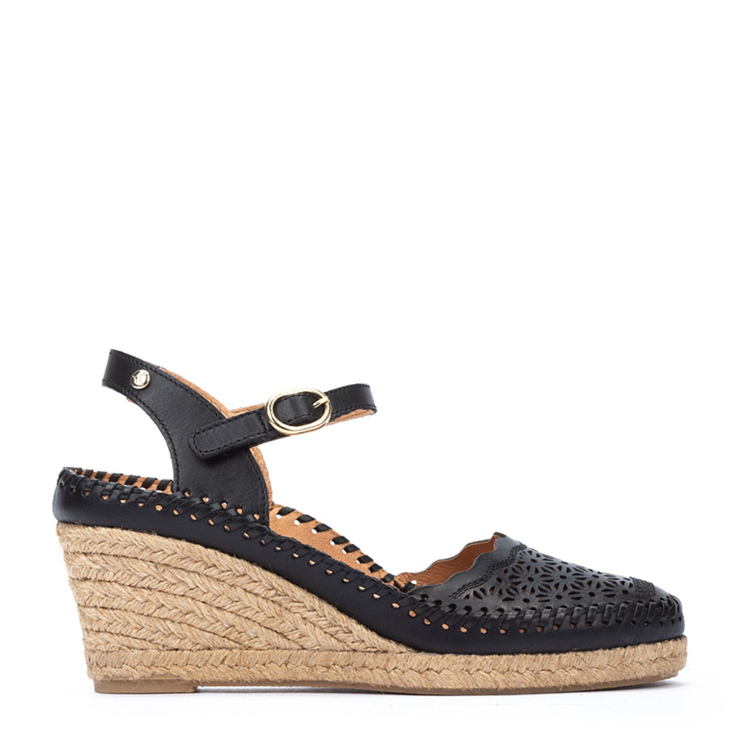 Peltz Shoes  Women's Pikolinos Vila W9Y-1508 Sandal Black W9Y-1508000