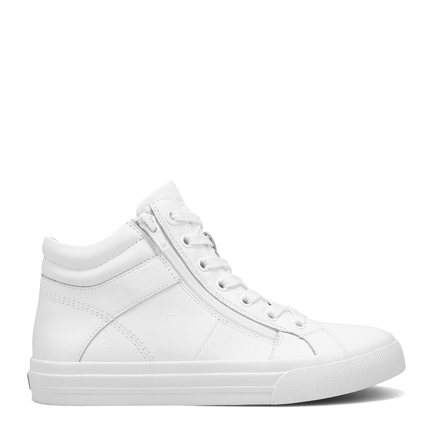 Peltz Shoes  Women's Taos Winner High Top Sneaker White WNR-14003-WHT