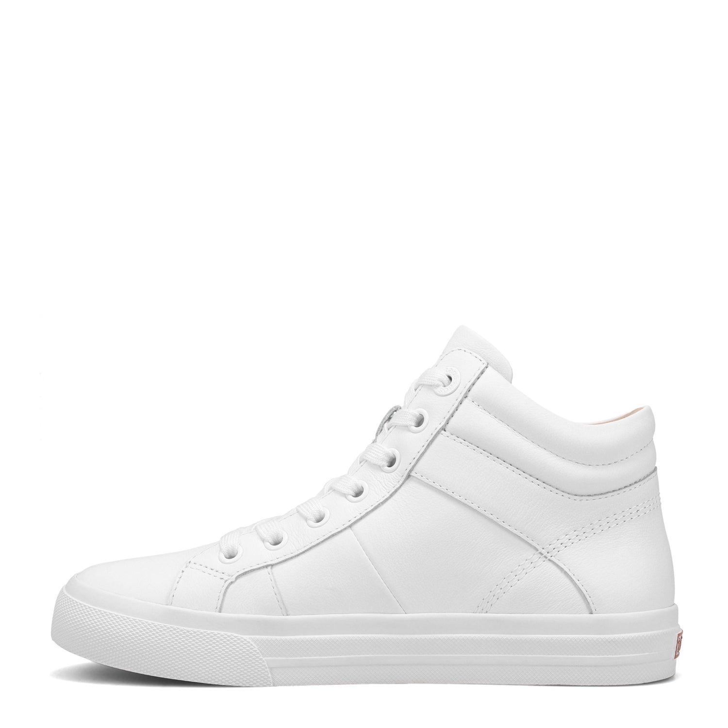 Peltz Shoes  Women's Taos Winner High Top Sneaker White WNR-14003-WHT