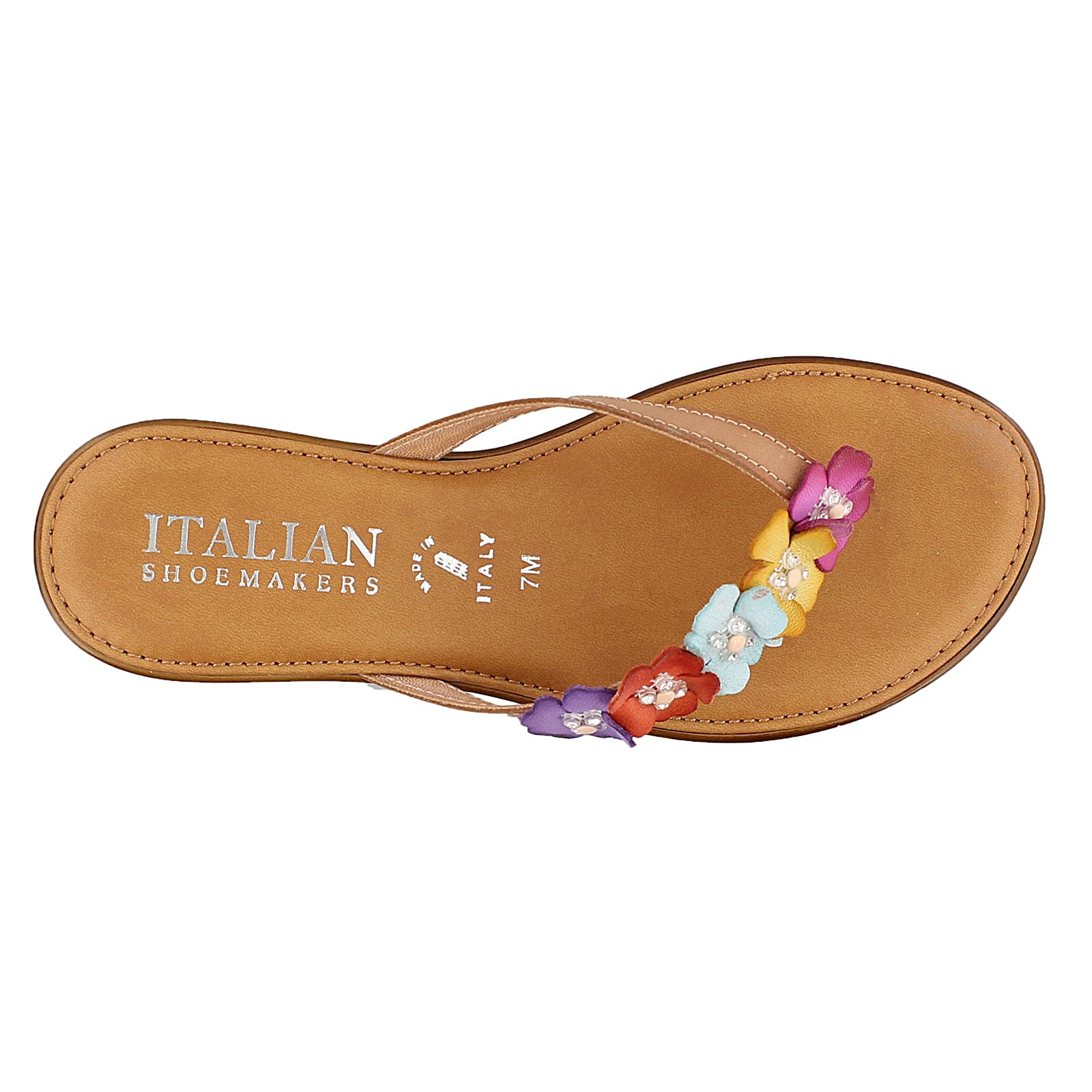 Italian shoemakers thong discount sandals